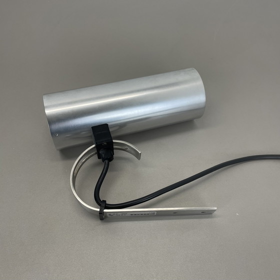 Image 1 of Silber Metall verstellbar Space Age Wandleuchte von Erco Lights, Deutschland 1970S