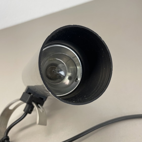 Image 1 of Silber Metall verstellbar Space Age Wandleuchte von Erco Lights, Deutschland 1970S