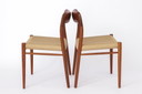 2x Niels Moller Modell 75 Stuhl