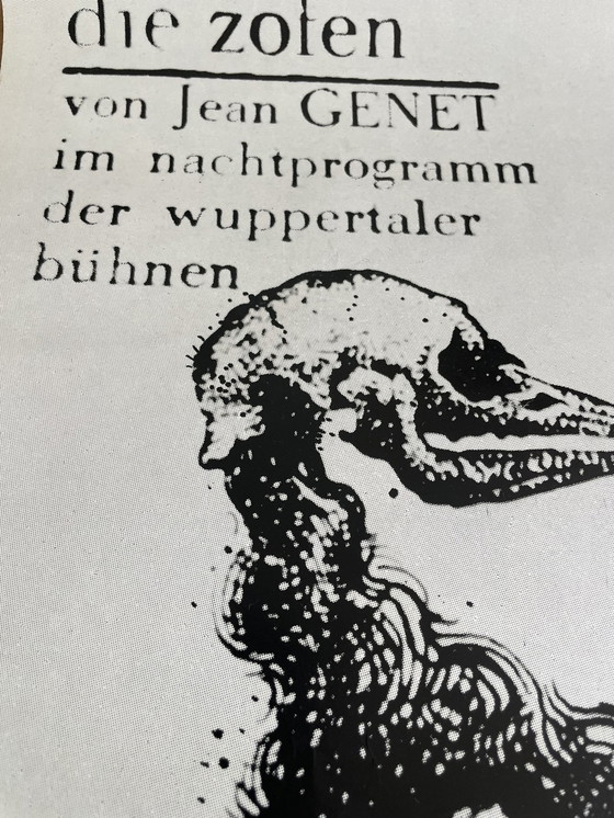 Image 1 of F. Starowieyski (1930-2009), Die Zofen, 1986, Orginal Theaterplakat