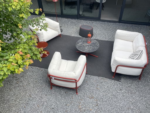 B&B Italia - Borea Außenbereich: 2-Sitzer Sofa + 2 Sessel