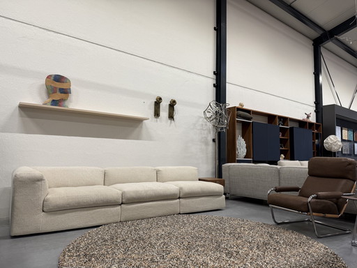 Gelderland 2505 Endless Elements Sofa Moos Stoff