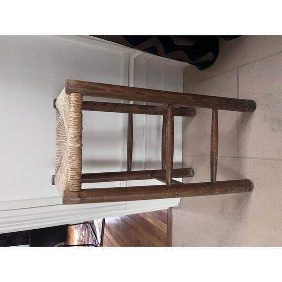 Image 1 of Hoher Vintage-Hocker von Charlotte Perriand