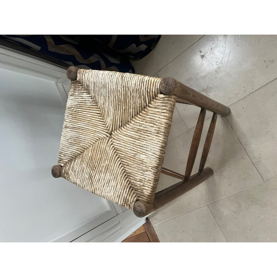 Image 1 of Hoher Vintage-Hocker von Charlotte Perriand