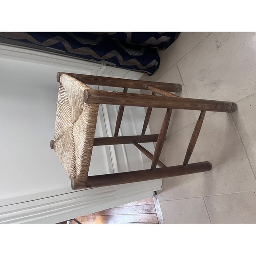 Hoher Vintage-Hocker von Charlotte Perriand