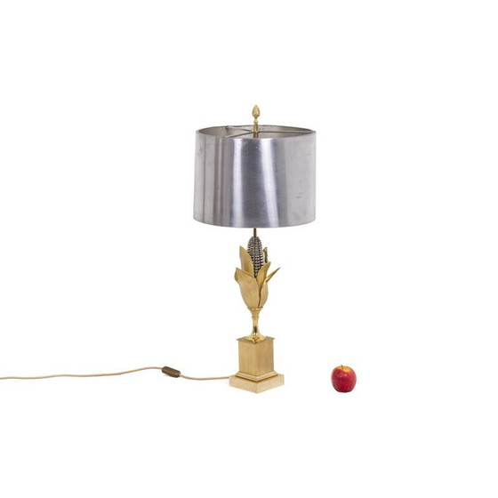 Image 1 of Vintage-Lampe aus Bronze von Maison Charles, 1970