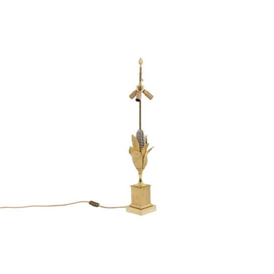 Image 1 of Vintage-Lampe aus Bronze von Maison Charles, 1970