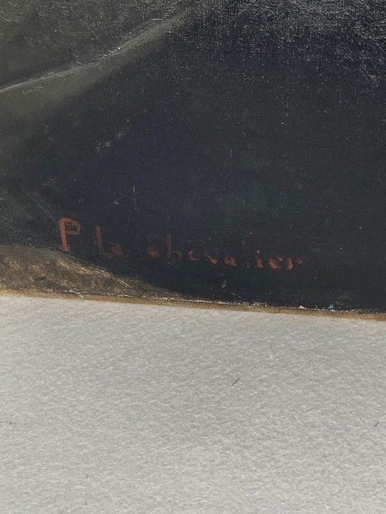 Image 1 of Großes französisches Porträt, 19. Jahrhundert, Öl auf Leinwand