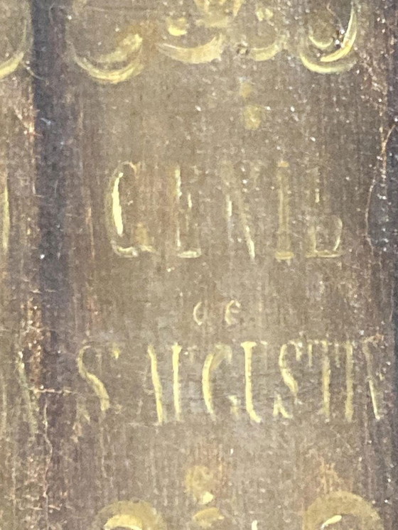 Image 1 of Großes französisches Porträt, 19. Jahrhundert, Öl auf Leinwand