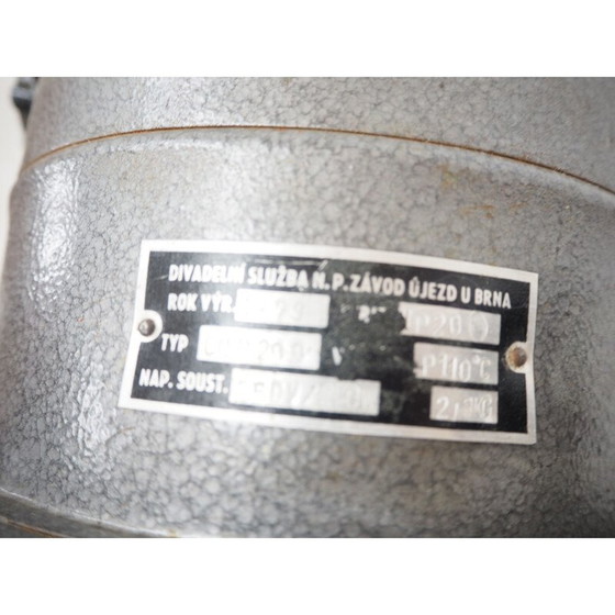 Image 1 of Alte Theaterlampe mit Stativ, Tschechoslowakei