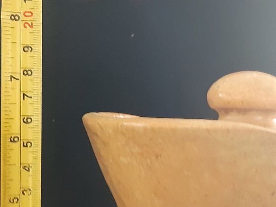 Image 1 of Keramikkrug mit Deckel, Fernand Dubois.