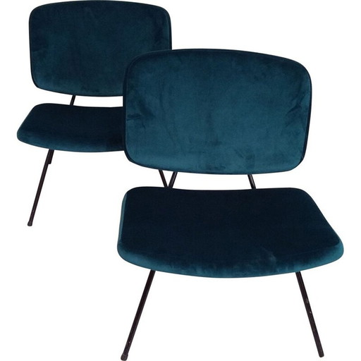 Paar Vintage CM 190 Sitzwärmer Pierre Paulin's 1955