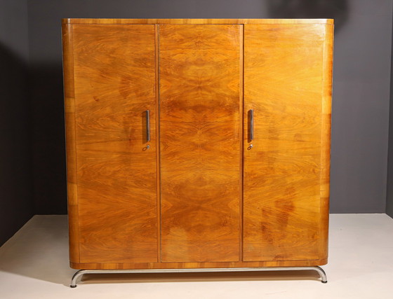 Image 1 of Bauhaus-Garderobe von Robert Slezák, 1930er Jahre, Böhmen