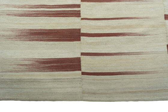 Image 1 of Handgewebter Designer Kelim Fars – 323 X 224 Cm - Neu