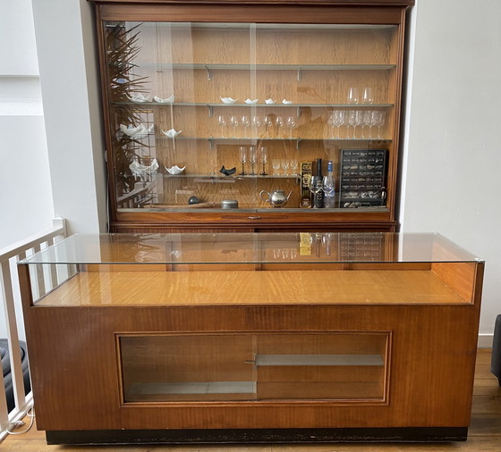 Image 1 of Theke, Arbeitstisch, Sideboard 50er Jahre