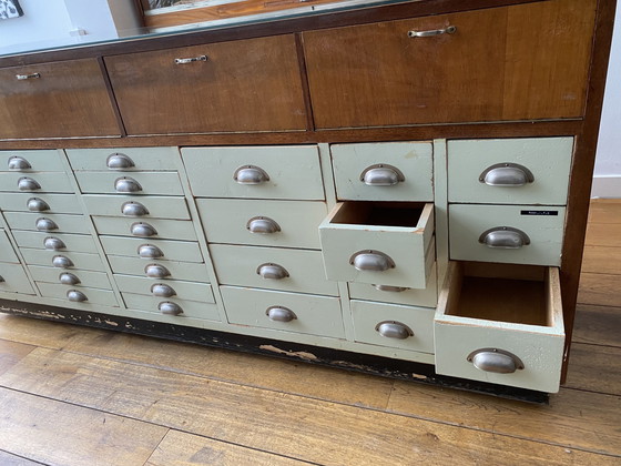 Image 1 of Theke, Arbeitstisch, Sideboard 50er Jahre