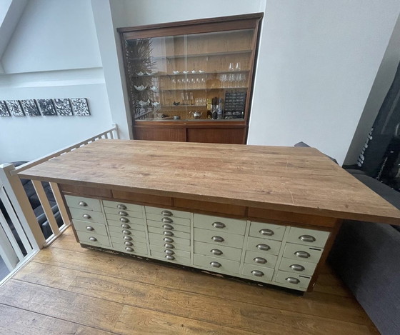 Image 1 of Theke, Arbeitstisch, Sideboard 50er Jahre