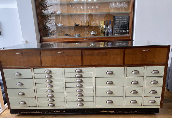 Image 1 of Theke, Arbeitstisch, Sideboard 50er Jahre