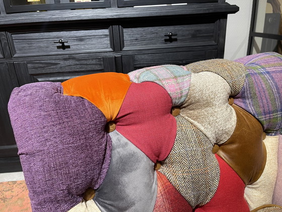 Image 1 of Chesterfield Patchwork Clubsessel