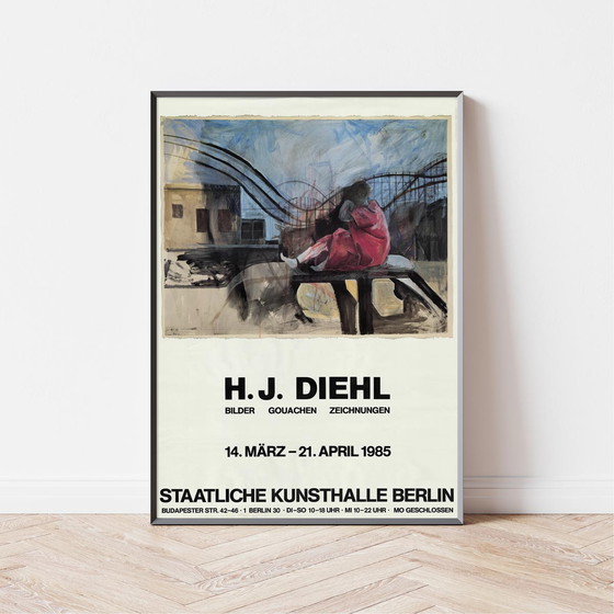 Image 1 of Hans-Jürgen Bilder Gouachen Zeichnungen poster