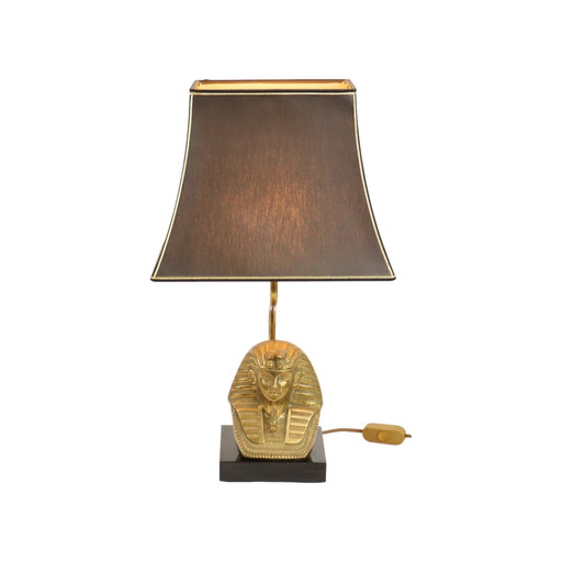 Pharao-Lampe aus Messing