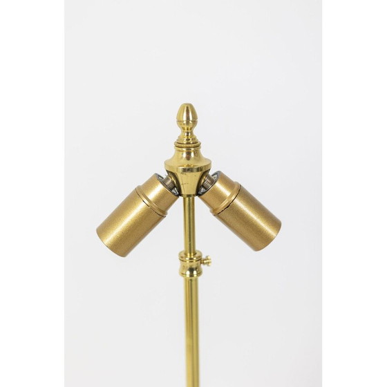 Image 1 of Paar alte Lampen aus Celadon-Porzellan und Bronze, 1880