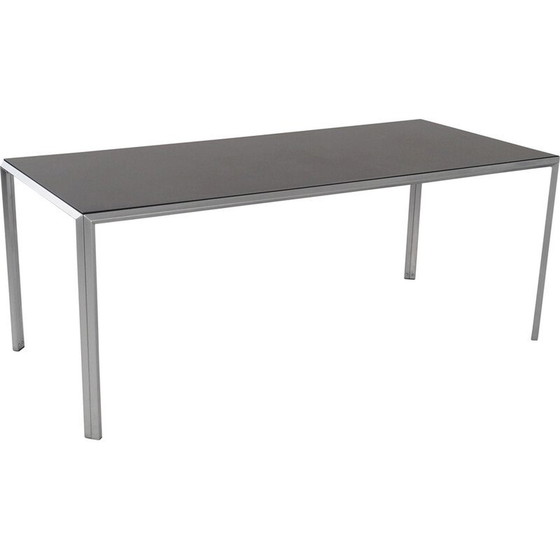 Image 1 of Skandinavischer Aluminium-Schreibtisch von Montana Furniture, 1980er Jahre