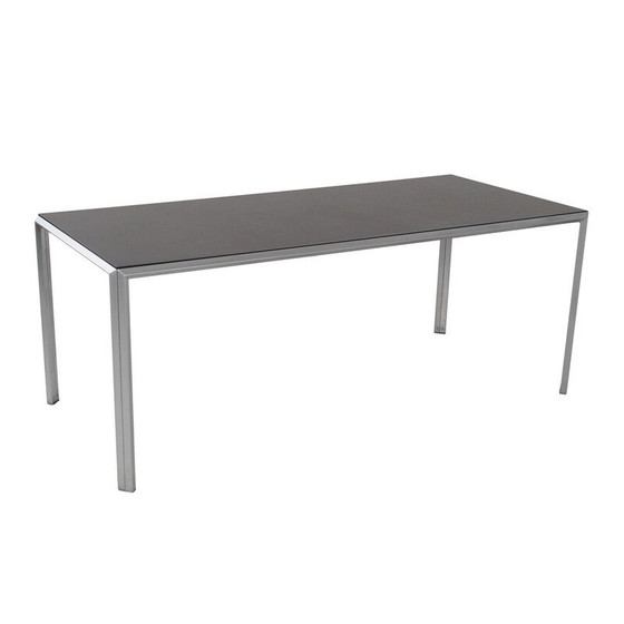 Image 1 of Skandinavischer Aluminium-Schreibtisch von Montana Furniture, 1980er Jahre