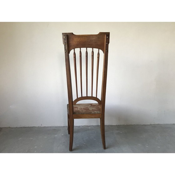 Image 1 of Kinderzimmerstuhl aus Holz und Stoff