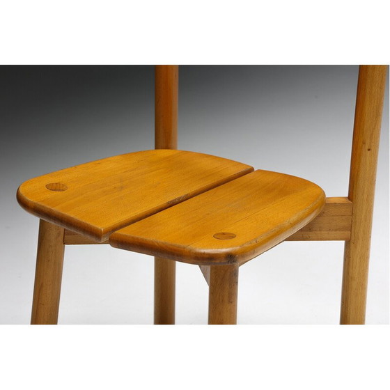 Image 1 of Stühle aus Buche von Pierre Gautier Delaye, Frankreich 1965er