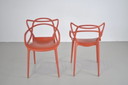 2x Kartell Masters Esszimmerstuhl