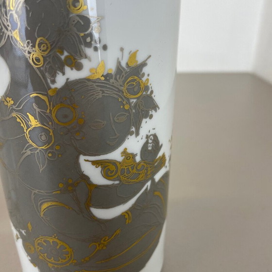 Image 1 of Paar Vintage-Porzellanvasen von Björn Wiinblad für Rosenthal studio line, Deutschland 1970er Jahre