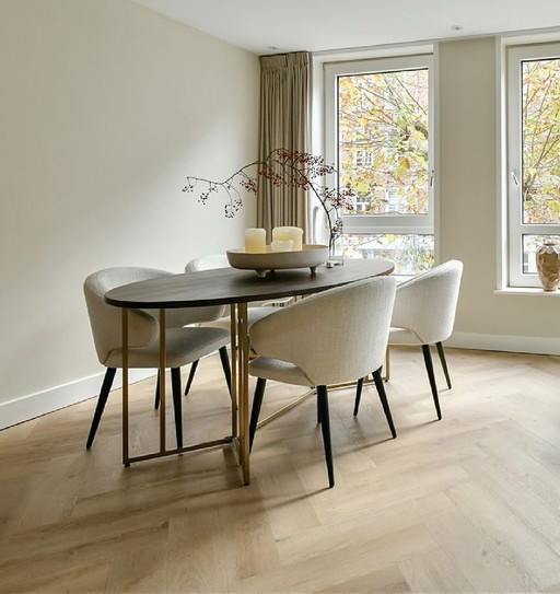 Oval Esstisch Westwing Mango Holz 180X100 Cm 6 Pers.