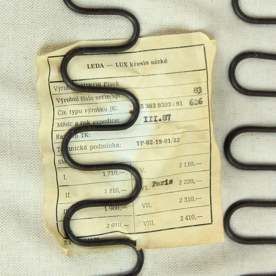 Image 1 of Vintage 2-Sitzer Sofa in Samt von Hikor Pisek, Tschechoslowakei 1980er