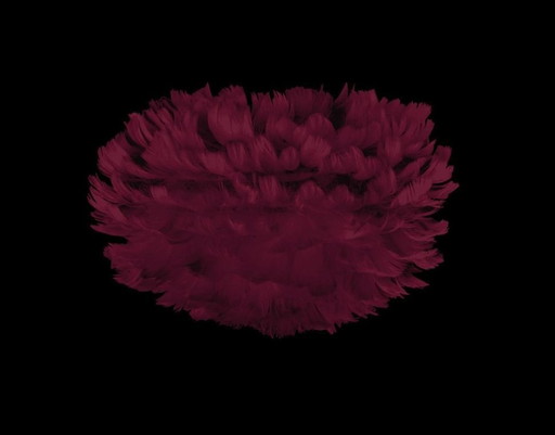 Designer Stehlampe Umage EOS Mini Rot / Champagne Floor Schwarz