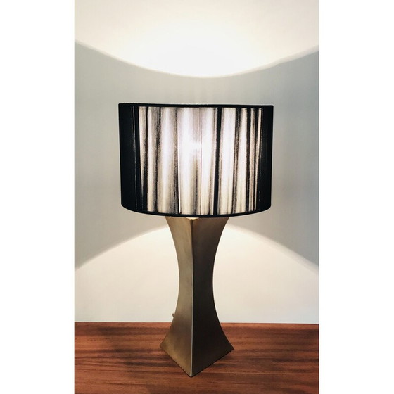 Image 1 of Vergoldete Tischlampe aus Metall, Frankreich 1970