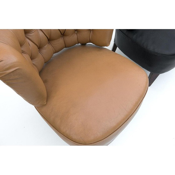 Image 1 of Paar Vintage-Clubsessel von Otto Schulz für Jio Mobler, Schweden