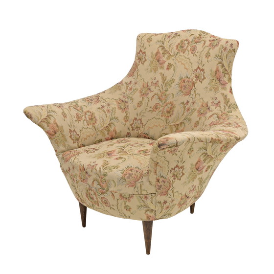 Image 1 of Paar Manta Mid-Century Modern Italian Armchairs, 1950S