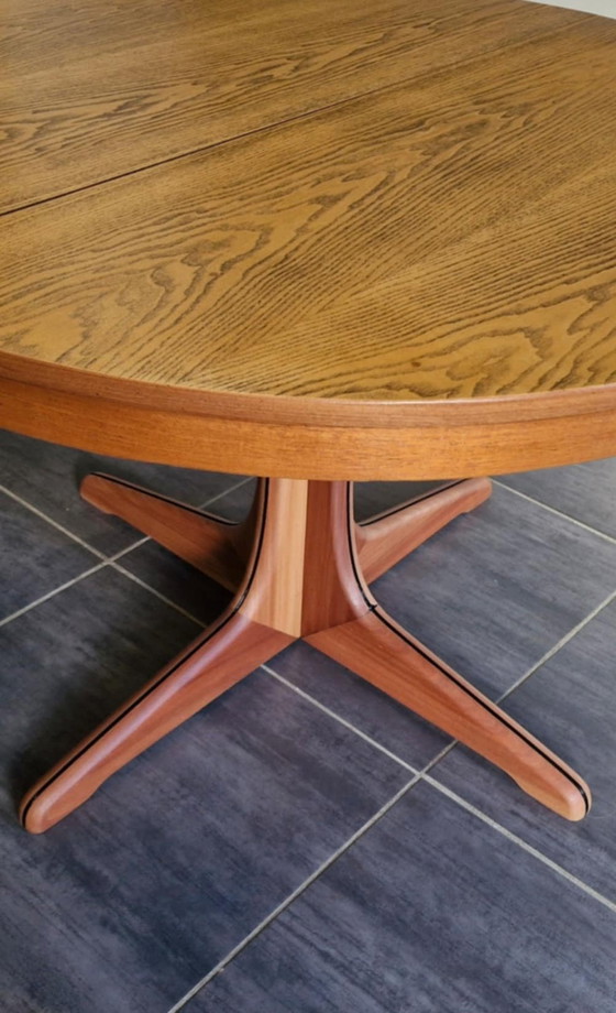 Image 1 of Ausziehbarer Tisch Vintage Baumann, 1970er Jahre