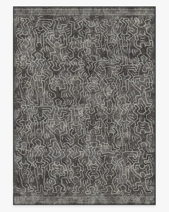 Image 1 of Keith-Haring-Design-Teppich