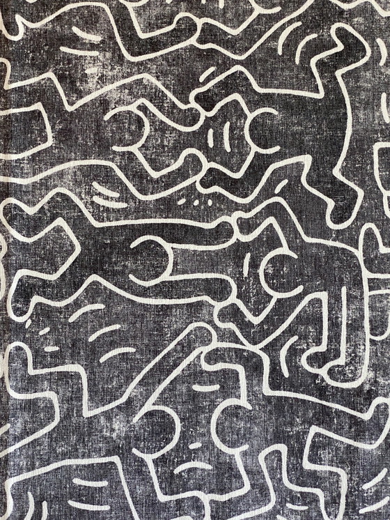 Image 1 of Keith-Haring-Design-Teppich