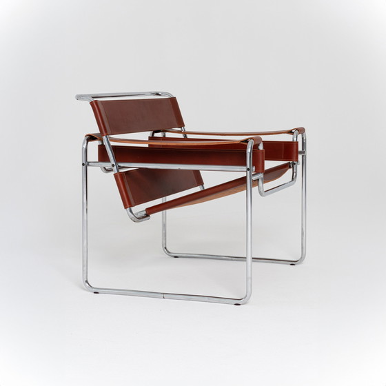 Image 1 of 1X Wassily Stuhl von Marcel Breuer für Gavina 1960S