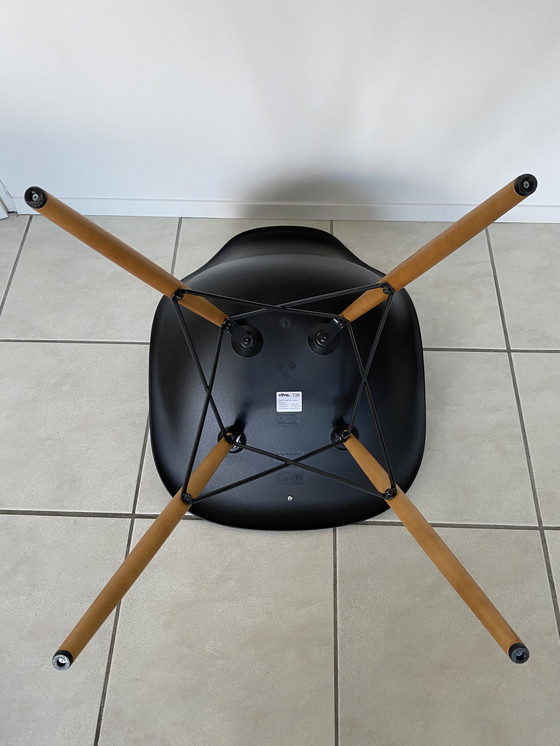 Image 1 of 2x Eames Plastic Side Chair DSW