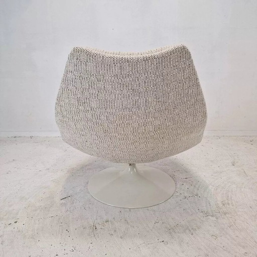 1960S Vintage F511 Sessel In Dänisch Stoff Von Geoffrey Harcourt Für Artifort