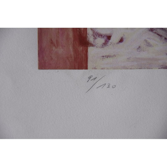 Image 1 of Original Intermezzo-Siebdruck von Peter Foeller, 1990