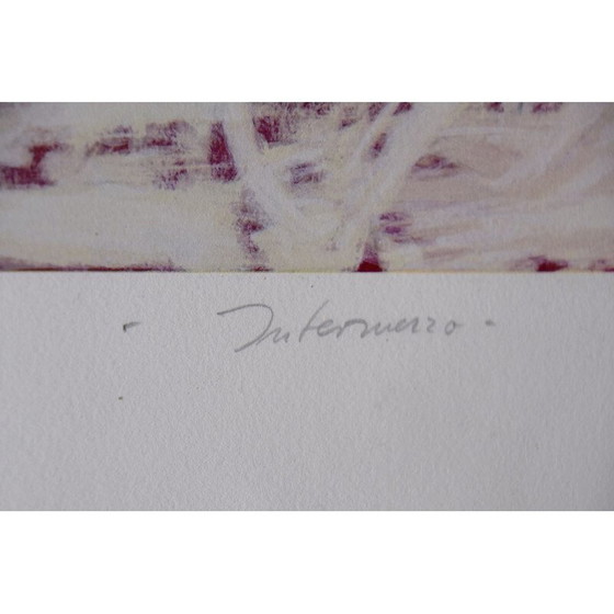 Image 1 of Original Intermezzo-Siebdruck von Peter Foeller, 1990
