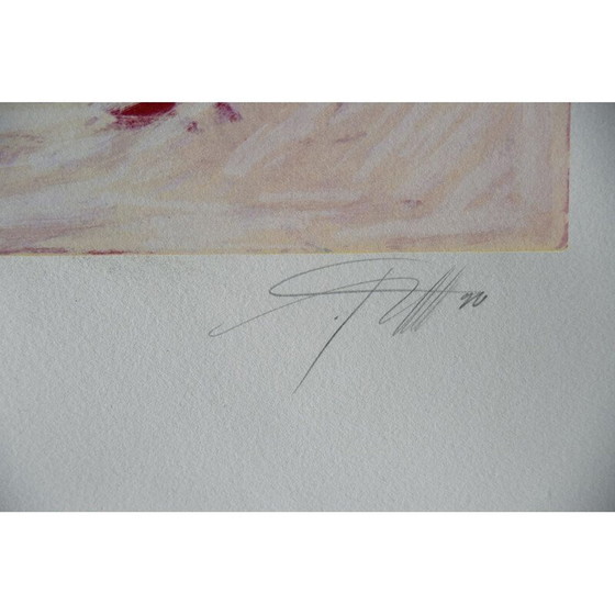 Image 1 of Original Intermezzo-Siebdruck von Peter Foeller, 1990