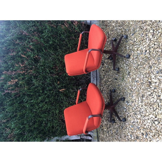 Image 1 of Paar Vintage-Sessel von Harcourt für Artifort, 1980