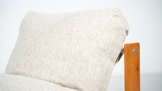 Image 1 of Mid-Century Modern Stühle, Italien, 1960er Jahre - Kiefernholz, neue Polsterung - Pro Paar verkauft