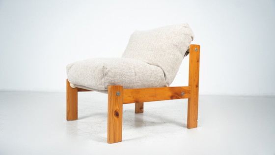 Image 1 of Mid-Century Modern Stühle, Italien, 1960er Jahre - Kiefernholz, neue Polsterung - Pro Paar verkauft